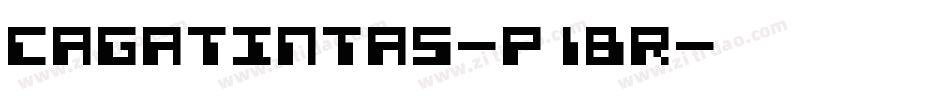 CaGatintas-P18r字体转换