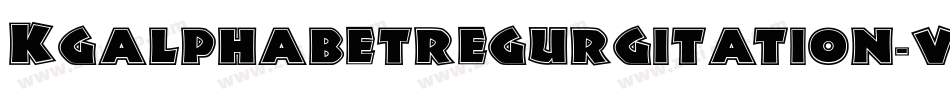 Kgalphabetregurgitation-vGpO字体转换