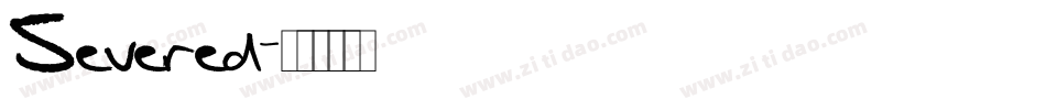 Severed字体转换