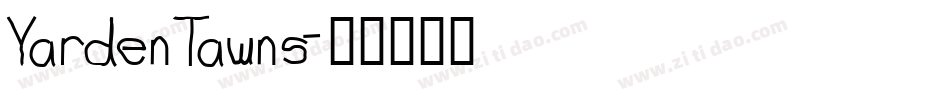 YardenTawns字体转换