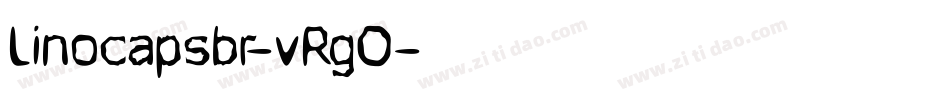 Linocapsbr-vRgO字体转换