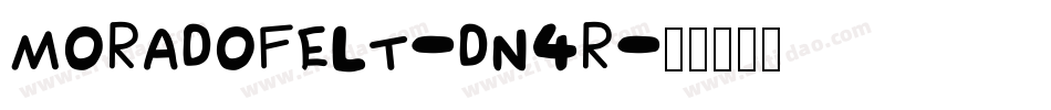 MoradoFelt-dn4R字体转换