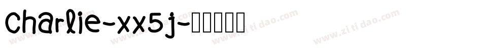 Charlie-xx5j字体转换