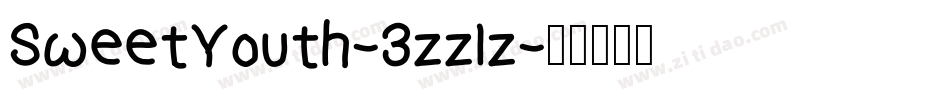 SweetYouth-3zz1z字体转换