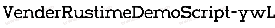 VenderRustimeDemoScript-ywL5V字体转换