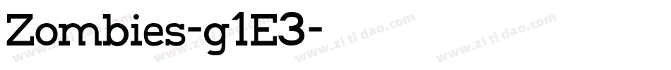 Zombies-g1E3字体转换