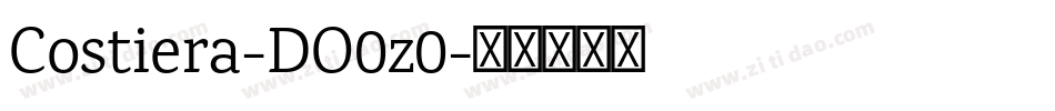 Costiera-DO0z0字体转换
