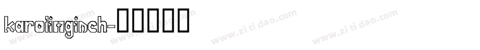 karolingisch字体转换