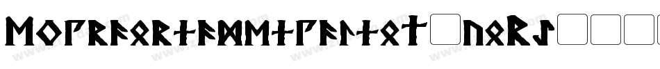 Extraornamentalno2-voRy字体转换