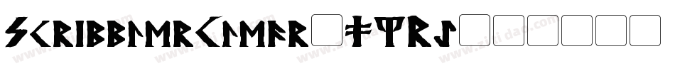 ScribblerClear-35Ry字体转换