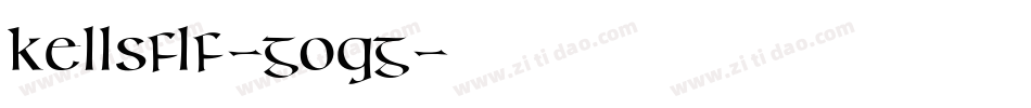 Kellsflf-GOqg字体转换