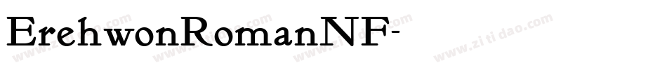 ErehwonRomanNF字体转换