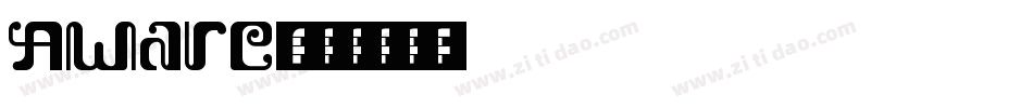 Aware字体转换