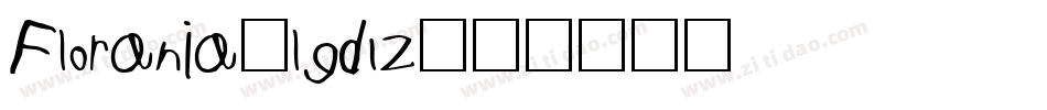 Florania-lgd1Z字体转换
