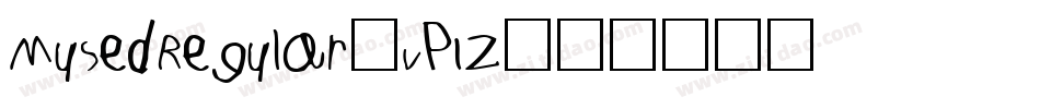 MusedRegular-vP1Z字体转换