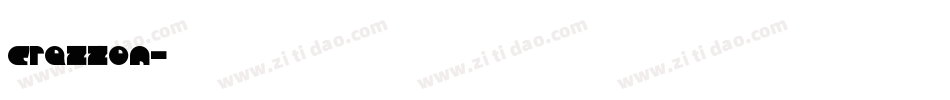 Crazzon字体转换