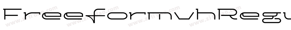 FreeformvhRegular-x5Ej字体转换