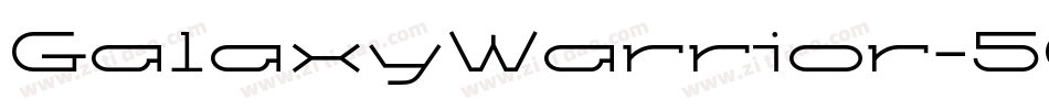 GalaxyWarrior-56ej字体转换