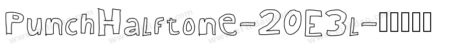 PunchHalftone-2OE3l字体转换