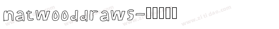 natwooddraws字体转换