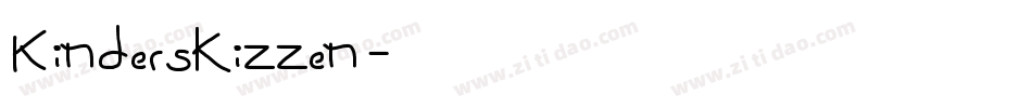 Kinderskizzen字体转换