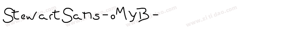 StewartSans-oMyB字体转换