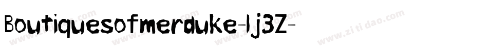 Boutiquesofmerauke-lj3Z字体转换