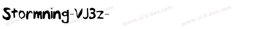 Stormning-VJ3z字体转换