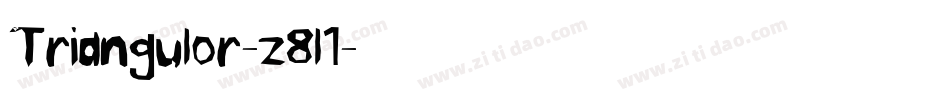 Triangulor-z8l1字体转换