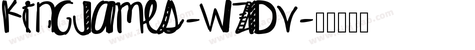 Kingjames-WZDV字体转换