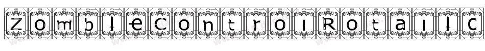 ZombieControlRotalic-MKgv字体转换