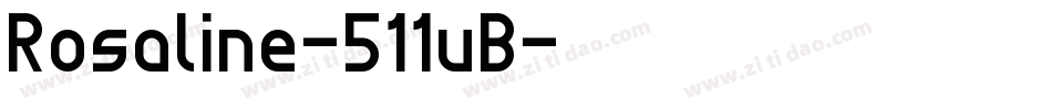 Rosaline-511vB字体转换