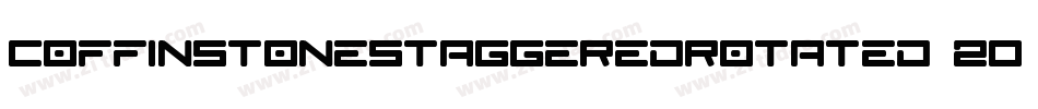 CoffinStoneStaggeredRotated-2OO4X字体转换