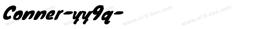 Conner-yy9q字体转换