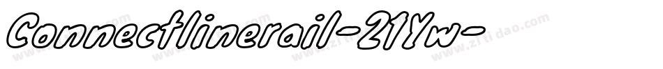 Connectlinerail-21Yw字体转换