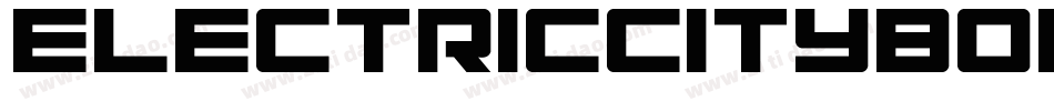 ElectricCityBold-Oz4P字体转换