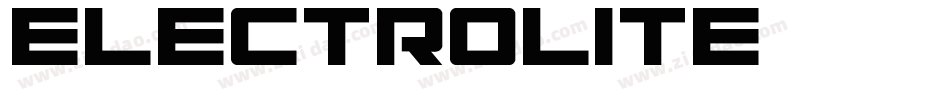 Electrolite字体转换