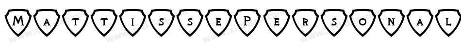 MattissePersonalUseRegular-D9VD字体转换 MattissePersonalUseRegular-D9VD字体转换