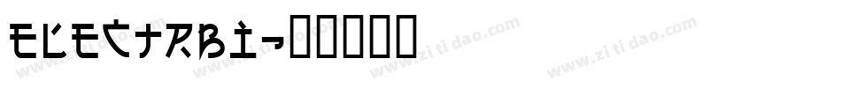electrbi字体转换