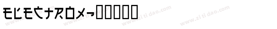 electrox字体转换