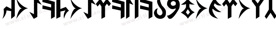 KoektuerkishByTugrulCavdar-e56g字体转换