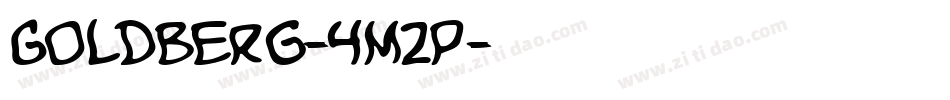 Goldberg-4m2p字体转换