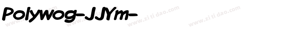 Polywog-JJYm字体转换