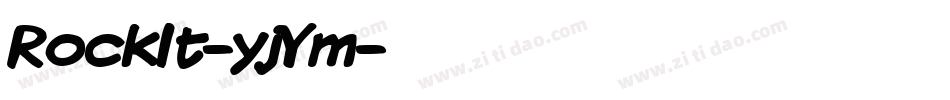 RockIt-yjYm字体转换