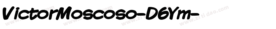 VictorMoscoso-D6Ym字体转换