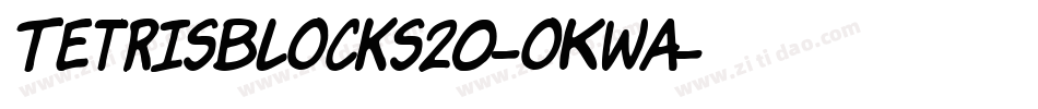 TetrisBlocks20-oKwA字体转换