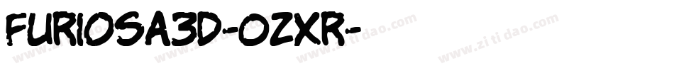 Furiosa3D-0ZXr字体转换