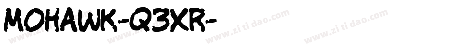 Mohawk-q3Xr字体转换