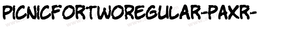 PicnicfortwoRegular-pAXr字体转换 PicnicfortwoRegular-pAXr字体转换