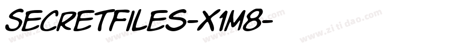 SecretFiles-x1m8字体转换